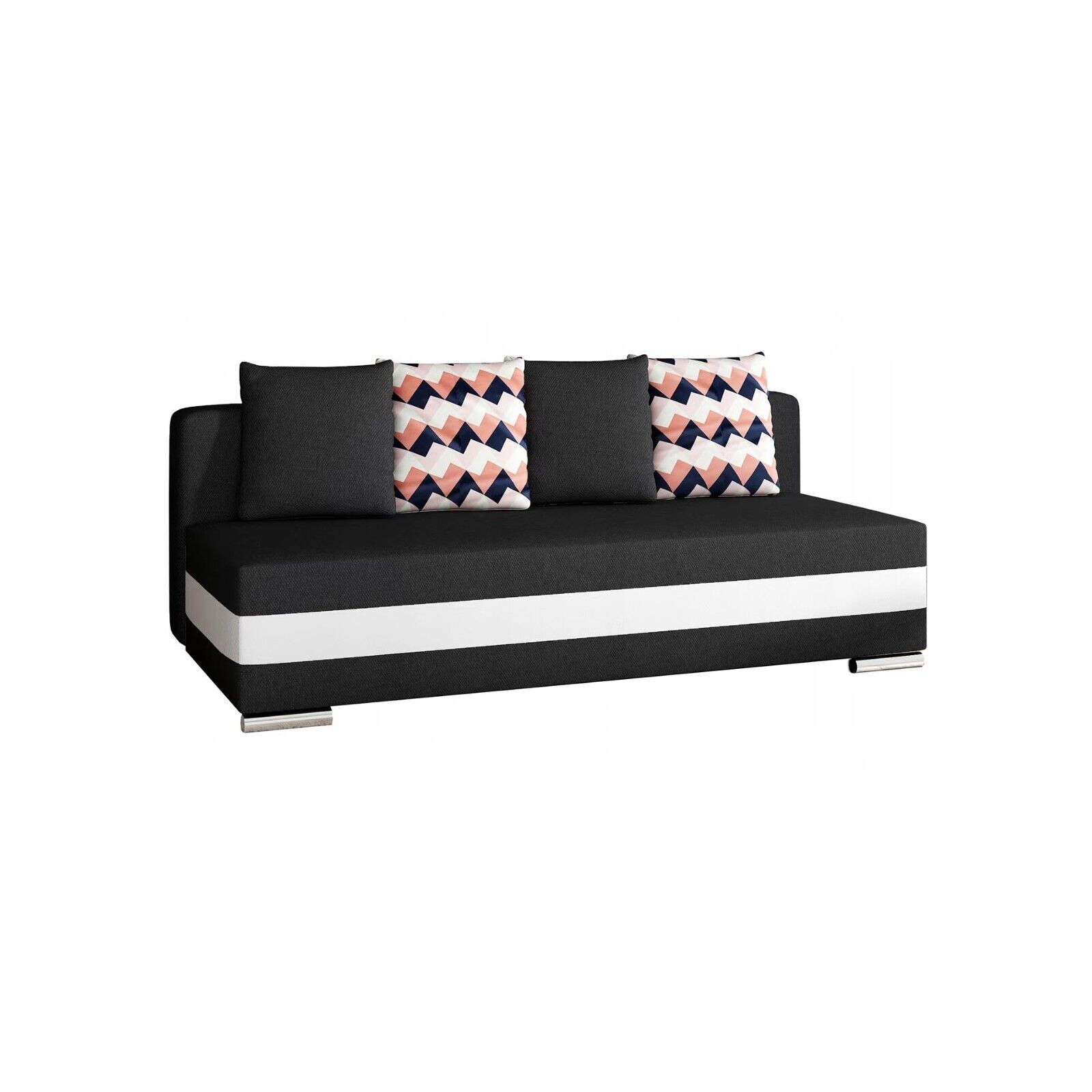 Sofa 3 Sitzer Bettkasten Dreisitzer Couch Polster Textil Couch Sofort