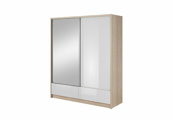 Garderobe Aufbewahrung 180cm Regal Schrank Archiv Schiebetüren Schiebetüren Büro