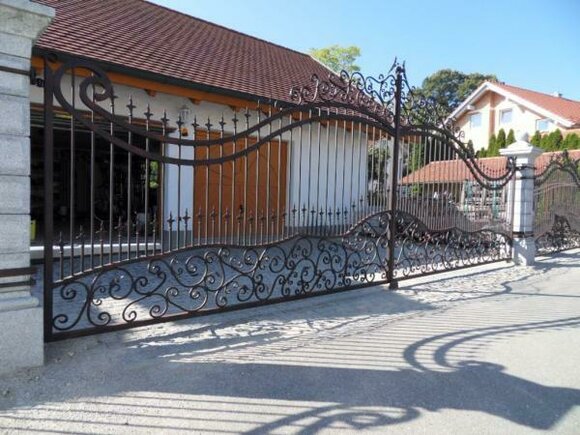 Pforte Antik Stil Einfahrt Villa Flügeltor Tor Garagentore Eingang Maßfertigung