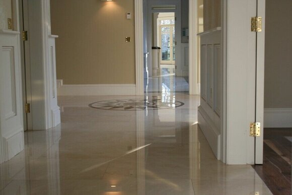 60x60 26m² Luxus Marmor Boden Naturstein Boden Belag Wand Fliesen Crema Fliese