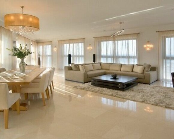 60x60 1m² Luxus Marmor Boden Naturstein Boden Belag Wand Fliesen Crema Fliese