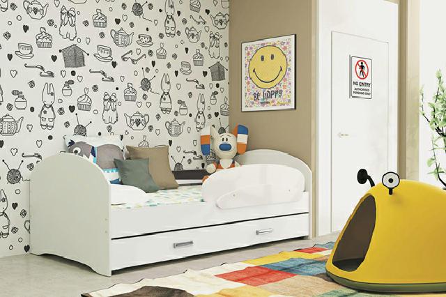 KINDERBETT JUGENDBETT BETT BETTEN Massivholz Echtholz MIT BETTKASTEN LUKI TS