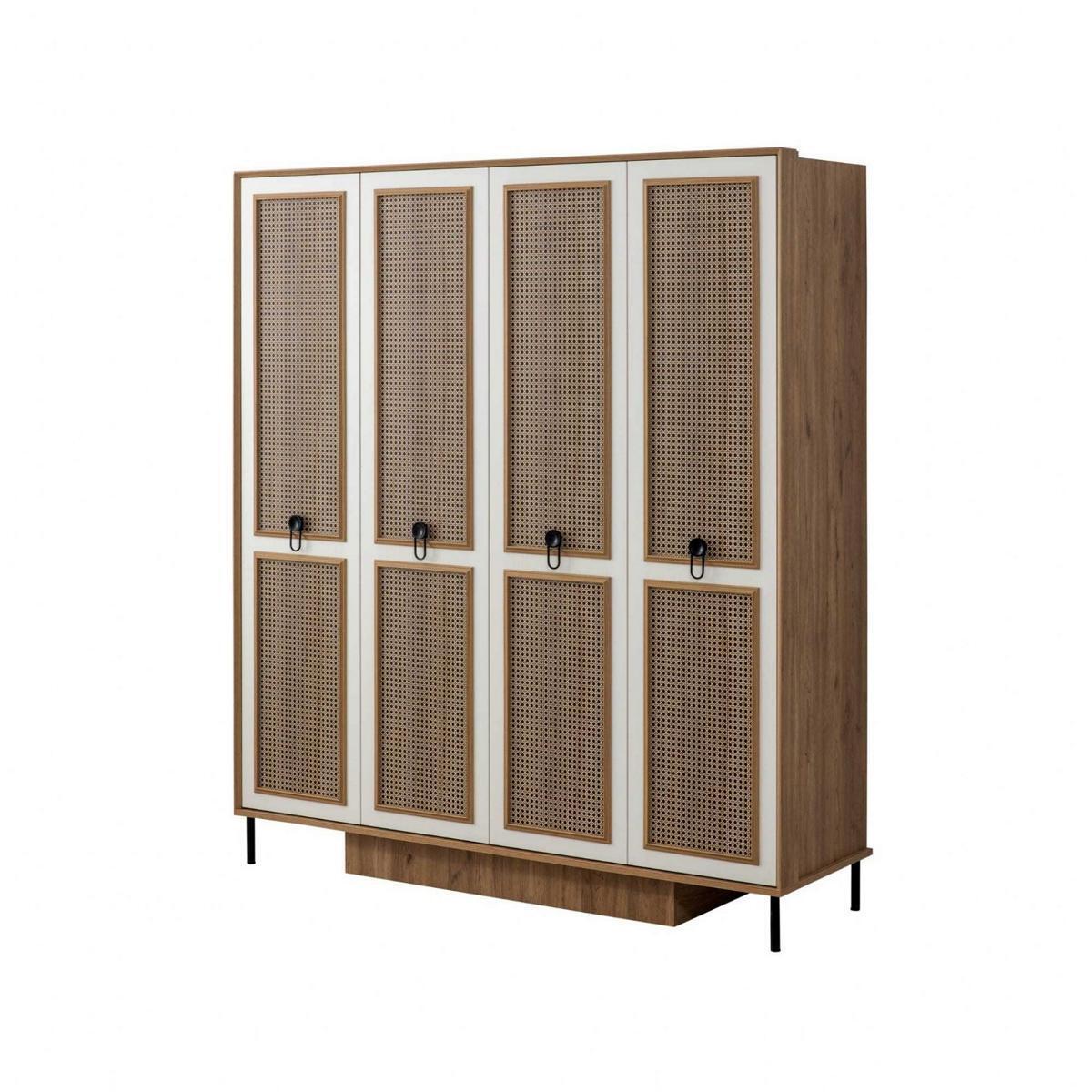 Holzschrank Kleiderschrank Kinderschrank Schrank Holz Braun Design