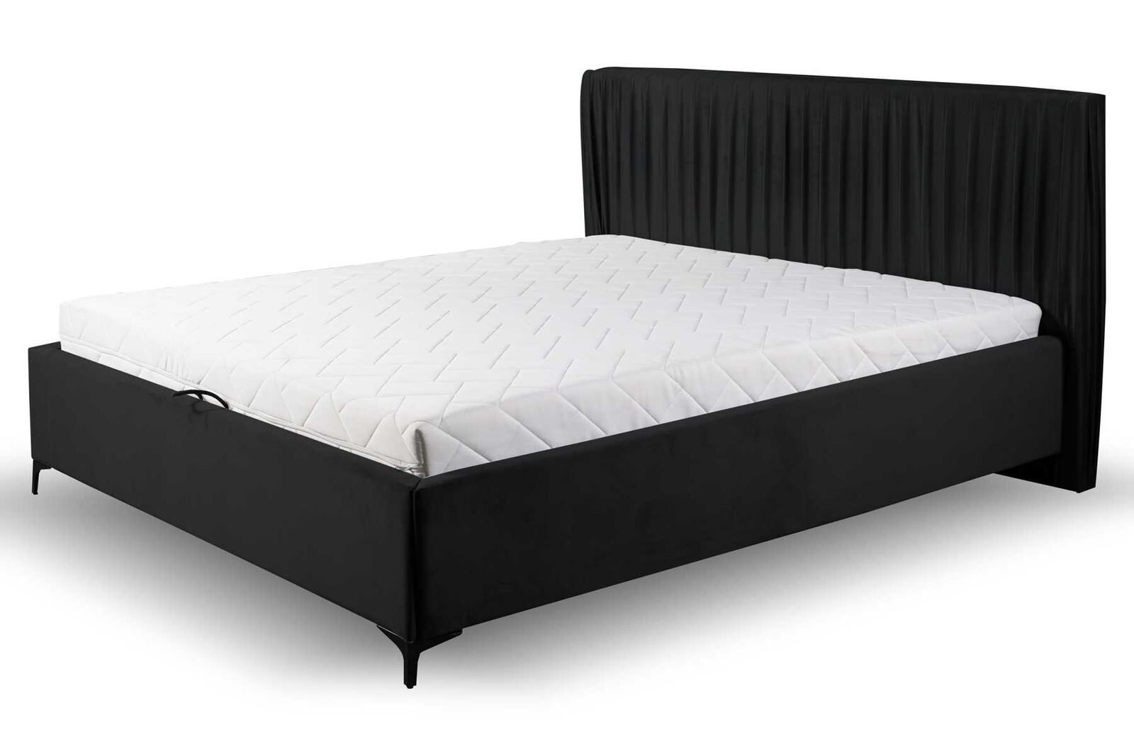 Hotelbett Luxus Design Betten Polster Holz Textil Schlafzimmer 180x200 Neu