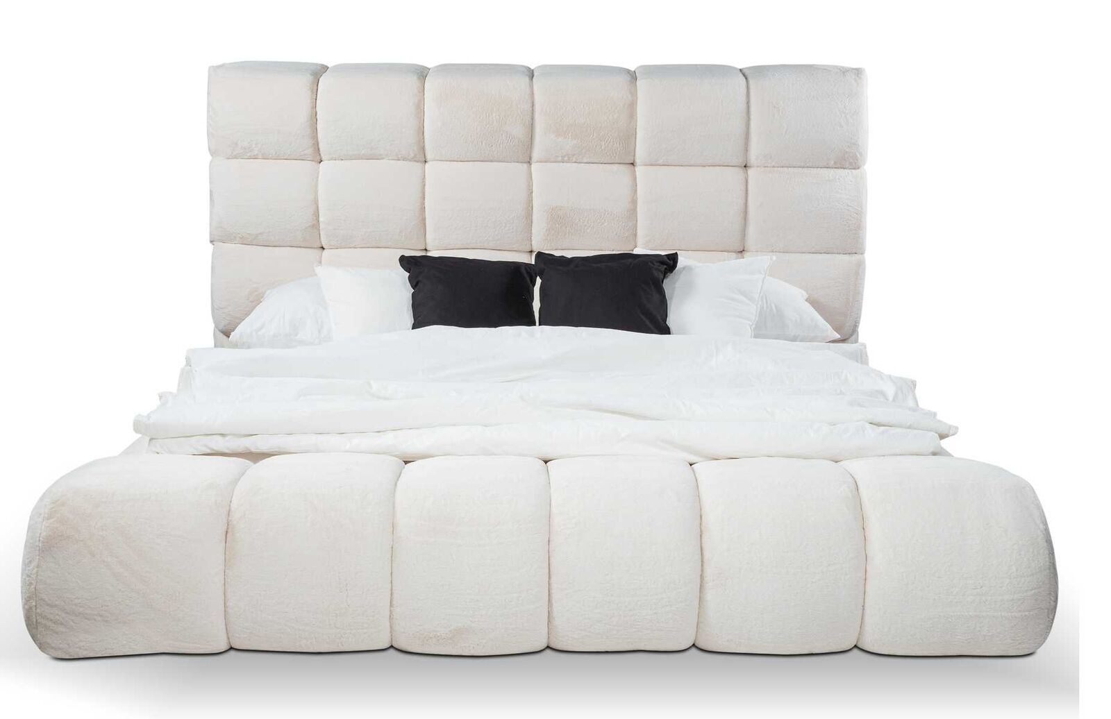 Bett Doppelbetten Modern Bettgestell Luxus Design Bettrahmen Holz Neu