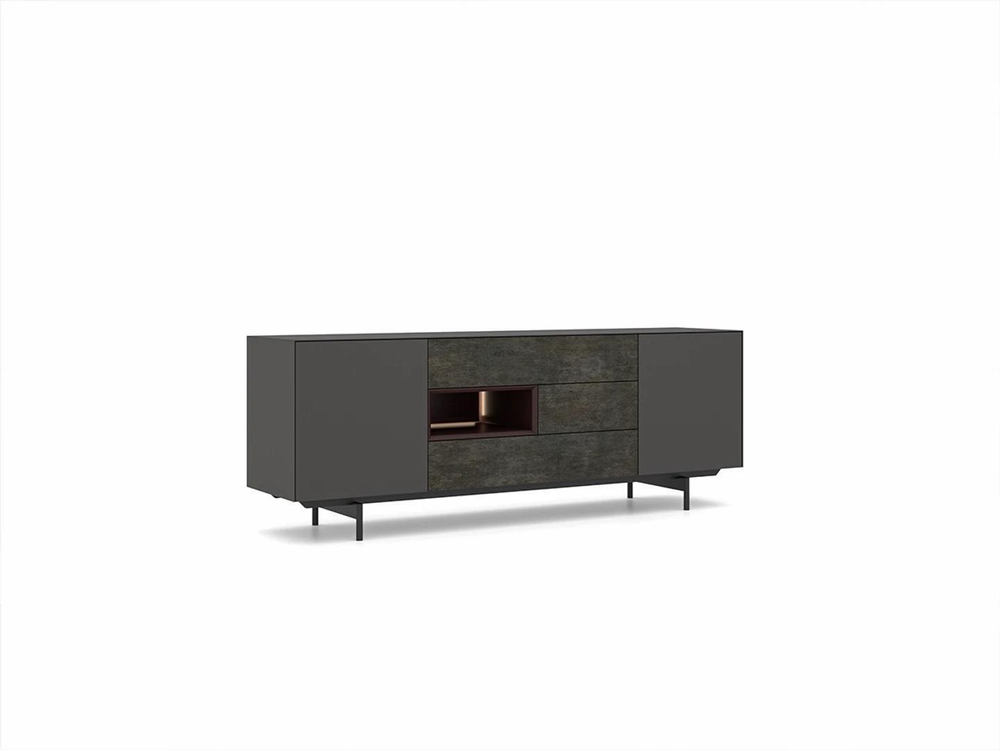 Esszimmer Modern Sideboard Design Möbel Luxus Einrichtung Holzschrank