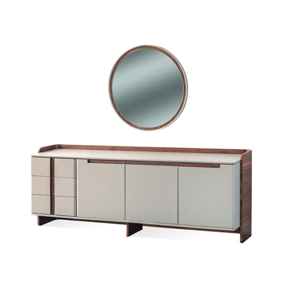 Modernes Sideboard Designer Wohnzimmer Anrichte Luxuriöser Schrank 2tlg