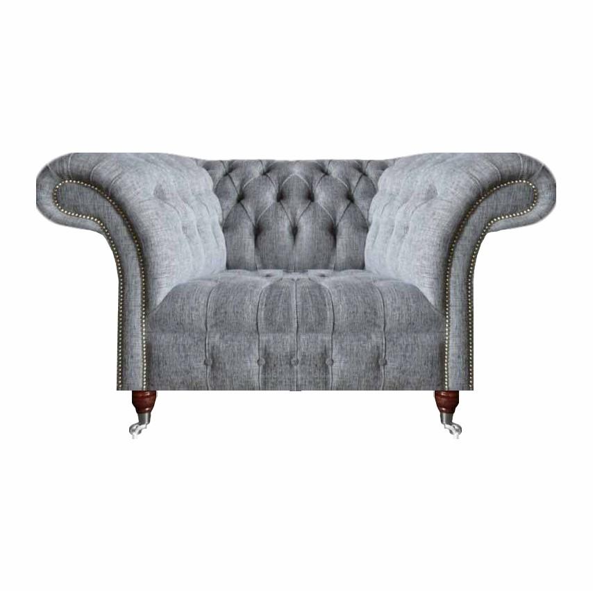 Design Sitz Möbel Sessel Wohnzimmer Chesterfield Modern Einrichtung Neu