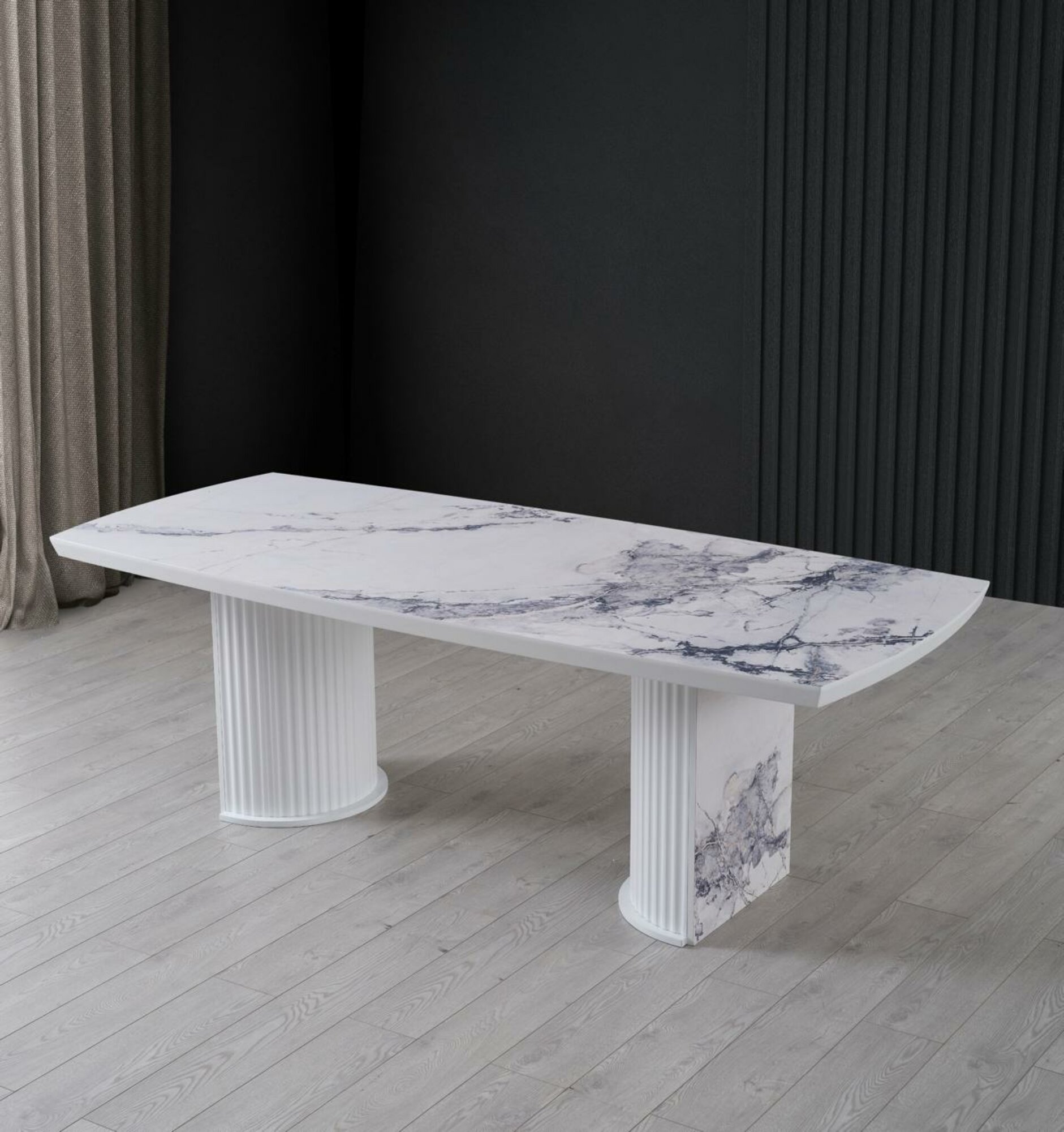 Tisch Luxus Esszimmertisch Esszimmer Holz Marmor Ess Möbel Neu Modern