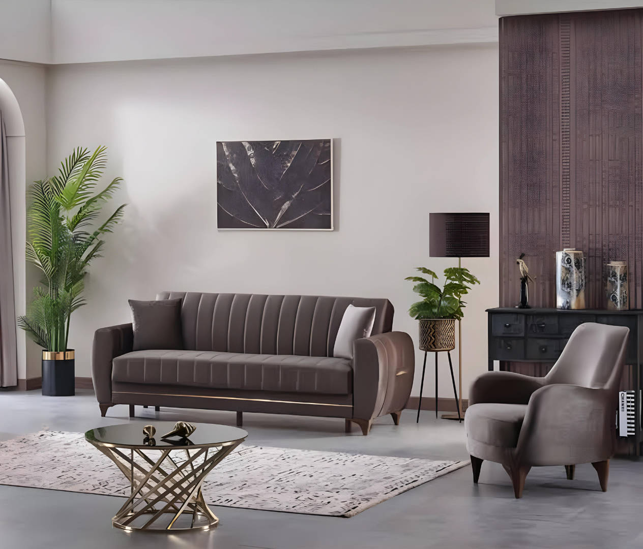 Sofa Dreisitzer Couch Design Sessel Wohnzimmer Moderne Design Polstermöbel
