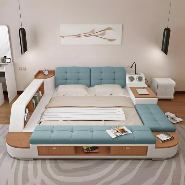 Multifunktion Betten Bett Schlafzimmer All in One Funktionsbett Sofa Doppelbett