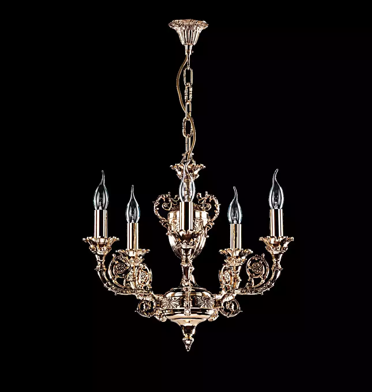 Deckenlampe klassisch Luster Leuchte Lampe Wohnzimmer Luxus Deckenlampen