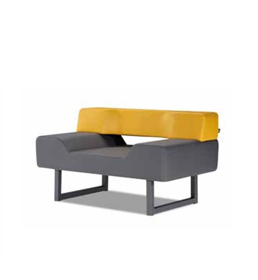 Wohnzimmer Sessel 1 Sitzer Moderne Design Elegantes Möbel Gelb Luxus