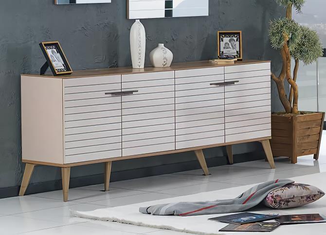 Kommode Sideboard Highboard Schrank Kommoden Buffet Holz 200cm Anrichte