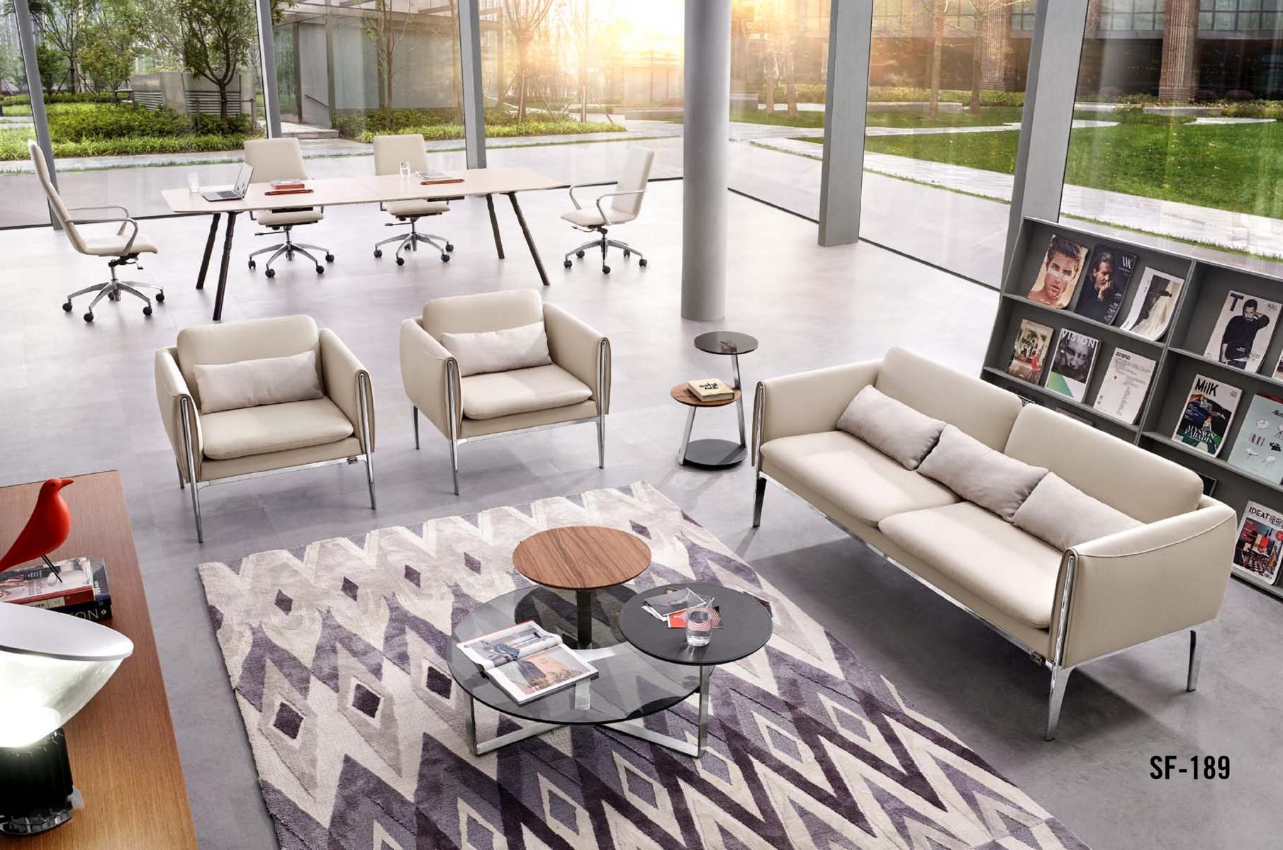 Polster Sitz Möbel Sofa Garnitur 311 Sitz Gruppe Couchtisch 4tlg Büroeinrichtung