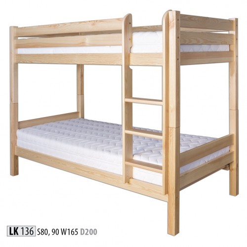 Etagenbett Hochbett Kinderbett Kiefer Holz Kinder Zimmer Vollholz Möbel Holz Neu