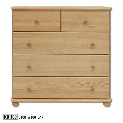 Massive Kommode Sideboard Schrank Kommoden Echtholz Schränke 100cm Anrichte Neu