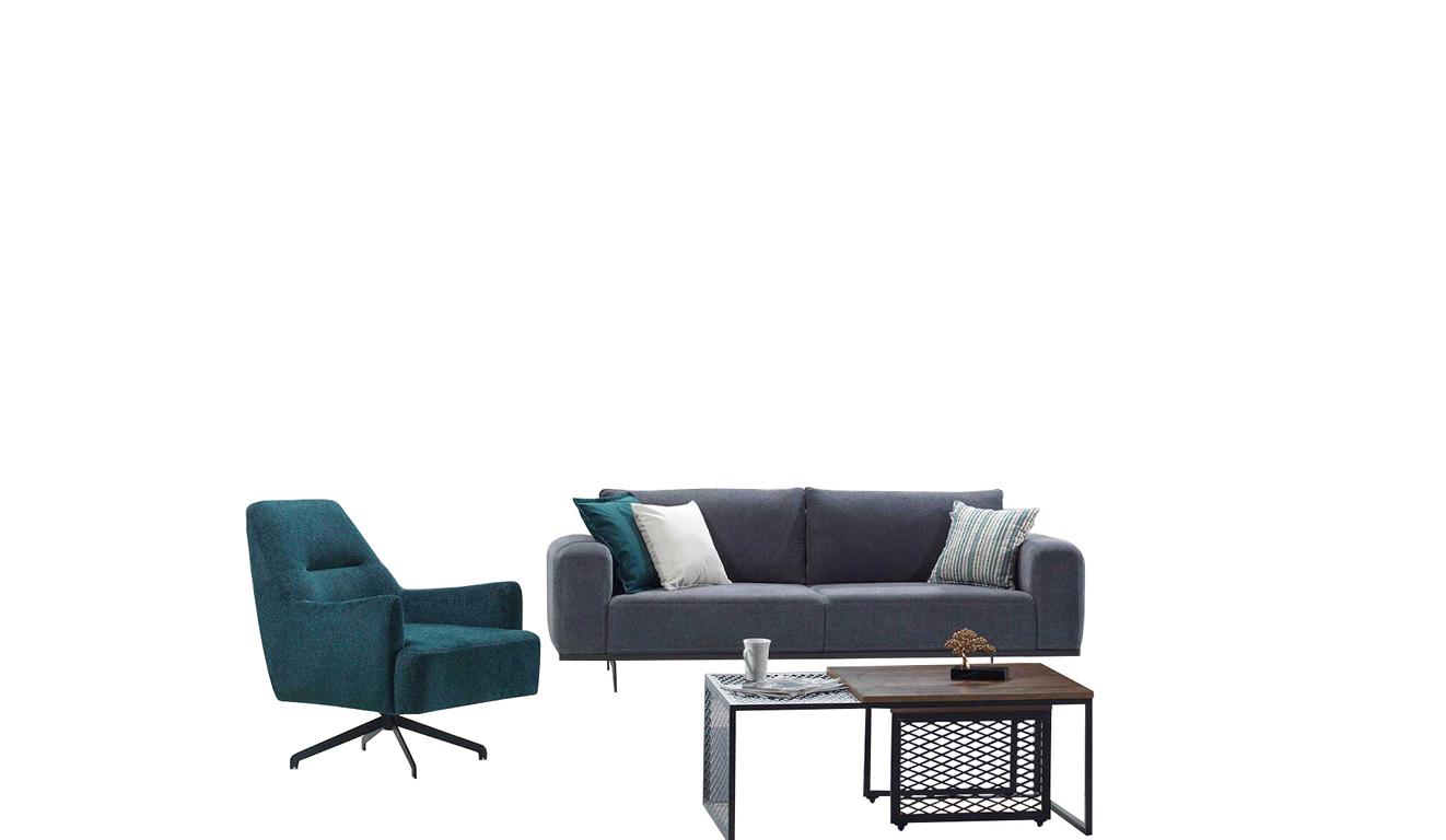 Sofa 3-Sitzer Wohnzimmer Sessel Relaxgarnitur Lounge-Garnitur Komplettsofa Couch