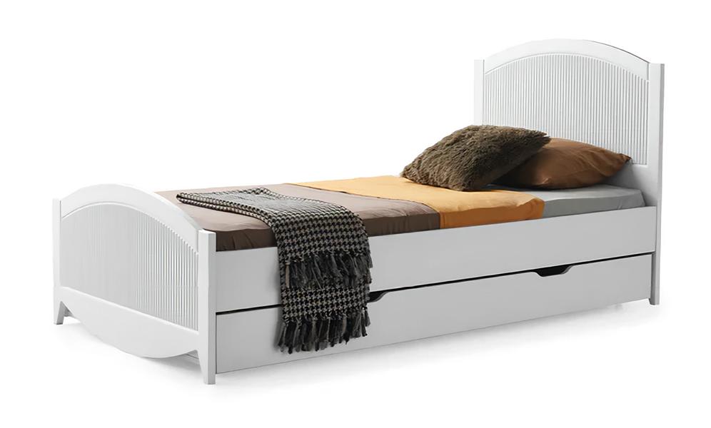 Bett Betten Naturholz Massiv Kinder Jugend Holzbett + Bettkasten Neu Lagerware