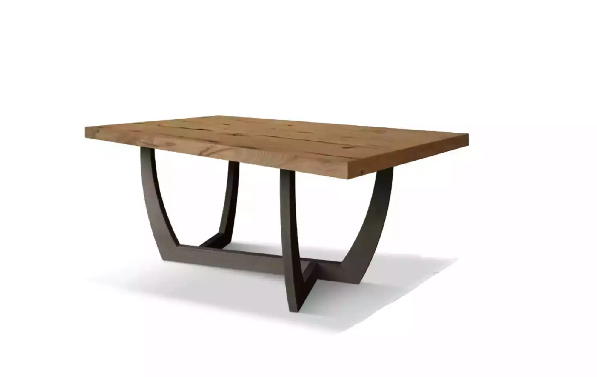 Esszimmer Küchentisch Esstisch 180cm Holz Esstische braun modern 180x90