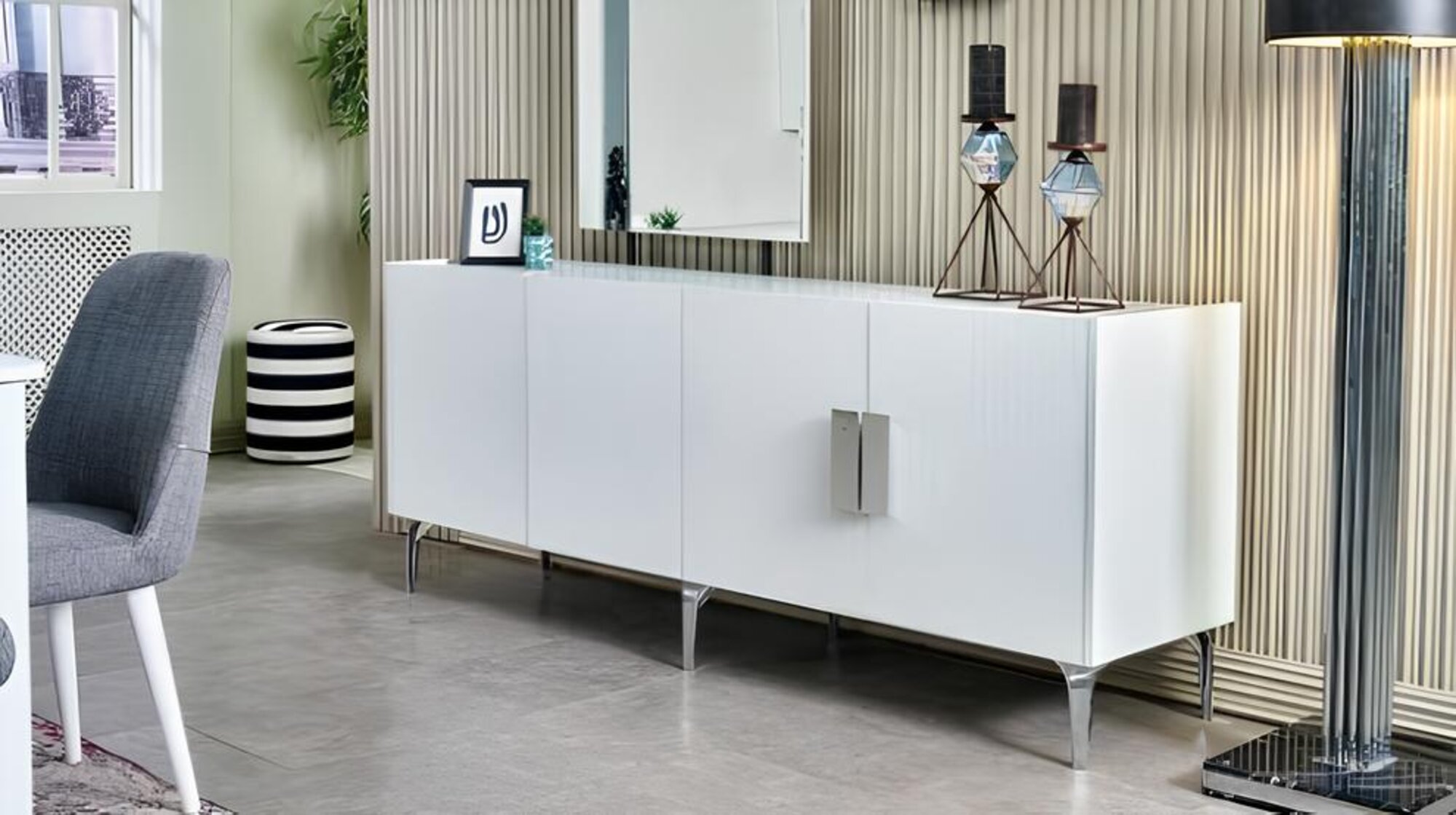 Konsole Kommoden Konsolentisch Schminkkonsole Sideboard-Konsole Dekokonsole