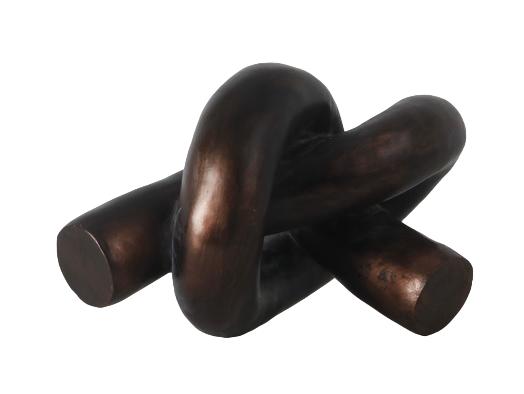 Design dicke Schleife Figur Statue Skulptur Figuren Skulpturen Dekoration 35cm