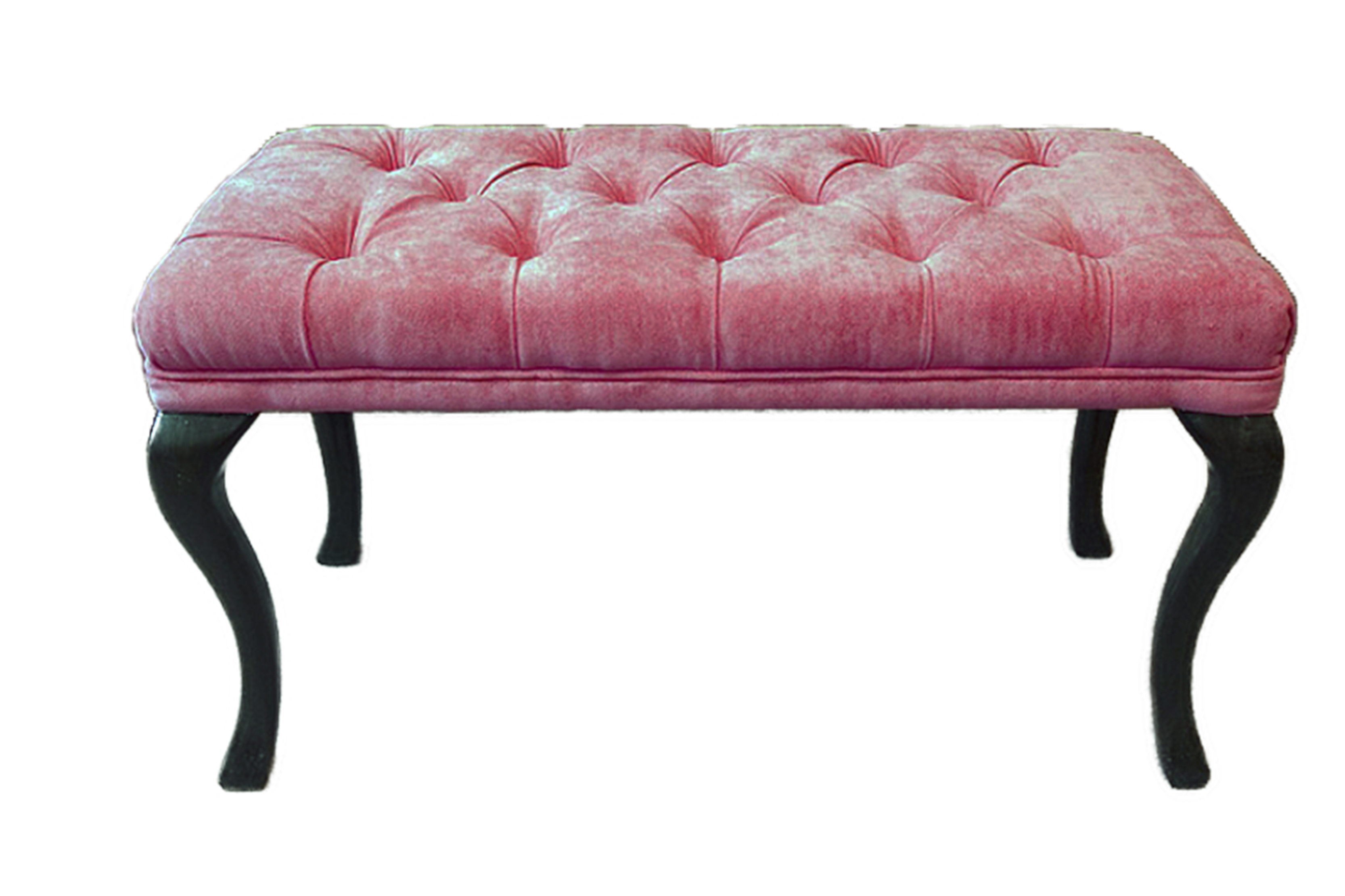 Chesterfield Hocker Beistellhocker Ottomane Couch Leder Stoff TORBAY II Neu