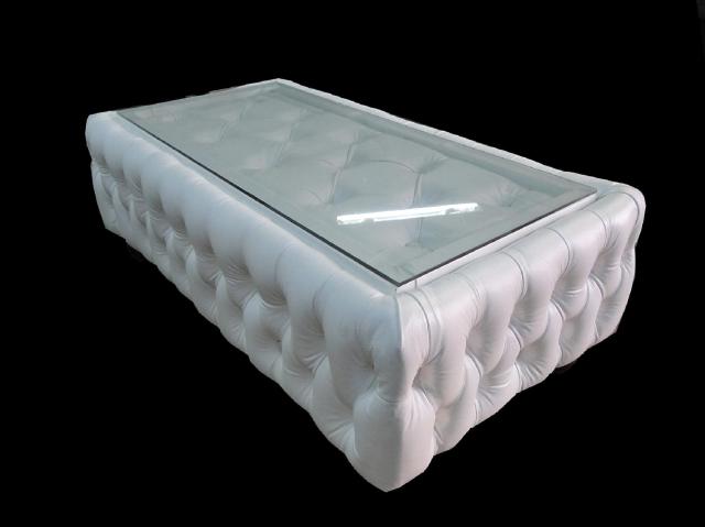 Couchtisch Tisch Tische Glastisch Chesterfield Möglich: Leder Textil Samt Stoff