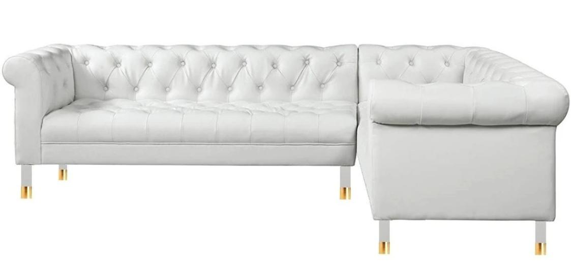 Wohnlandschaft Ecksofa Sofa Couch Eckgarnitur Sofas Couchen Chesterfield Möbel