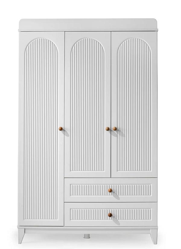 Kleiderschrank Weiß Elegantes Schlafzimmer Design Modern Möbel Luxus Neu
