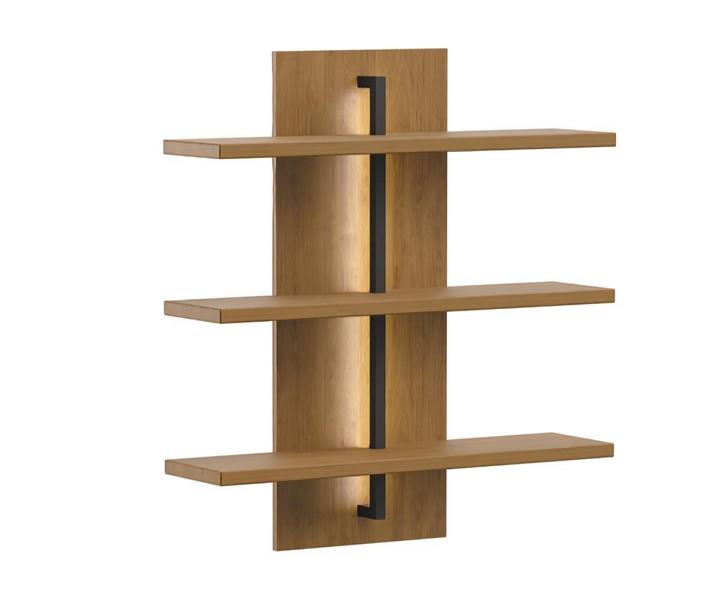 Regalbrett Wandregal Braun Regal Schweberegal Dekoregal Wandkasten