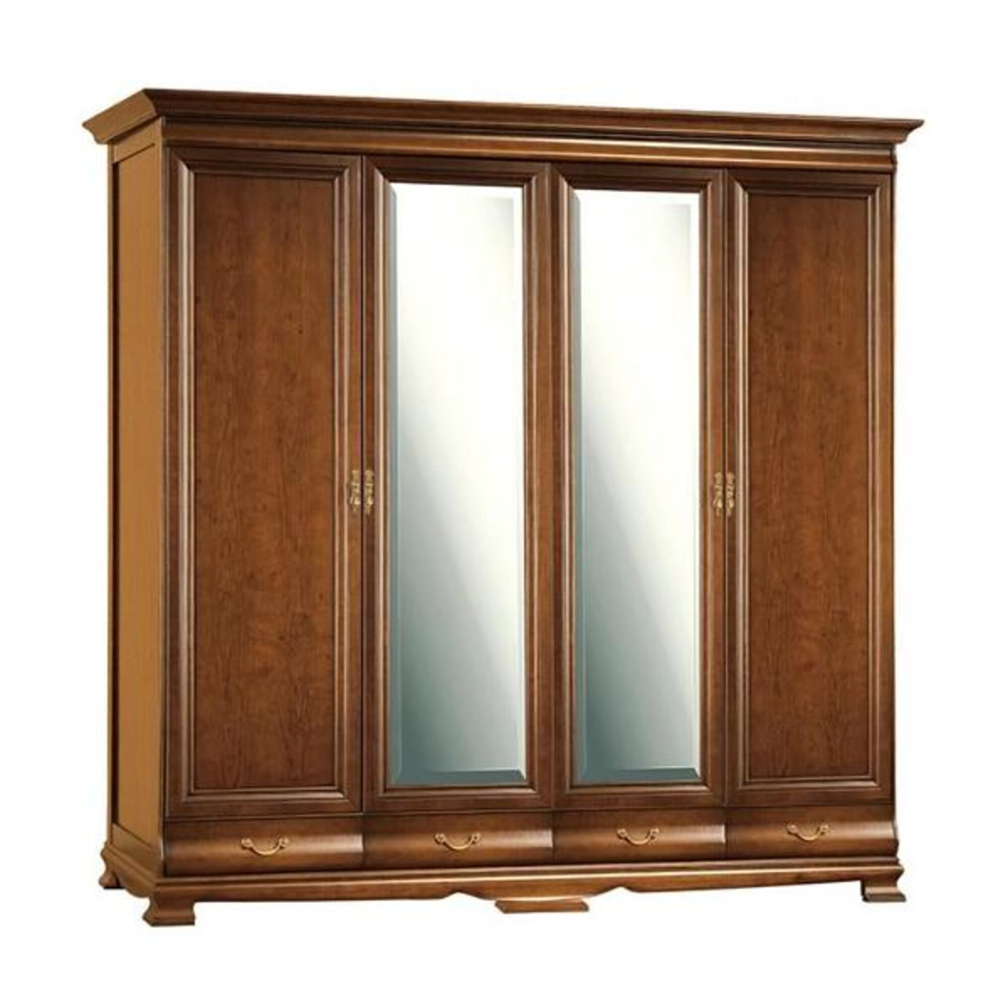 Kleiderschrank Kleidungsschrank Großer Schrank Garderobenschrank Spiegelschrank