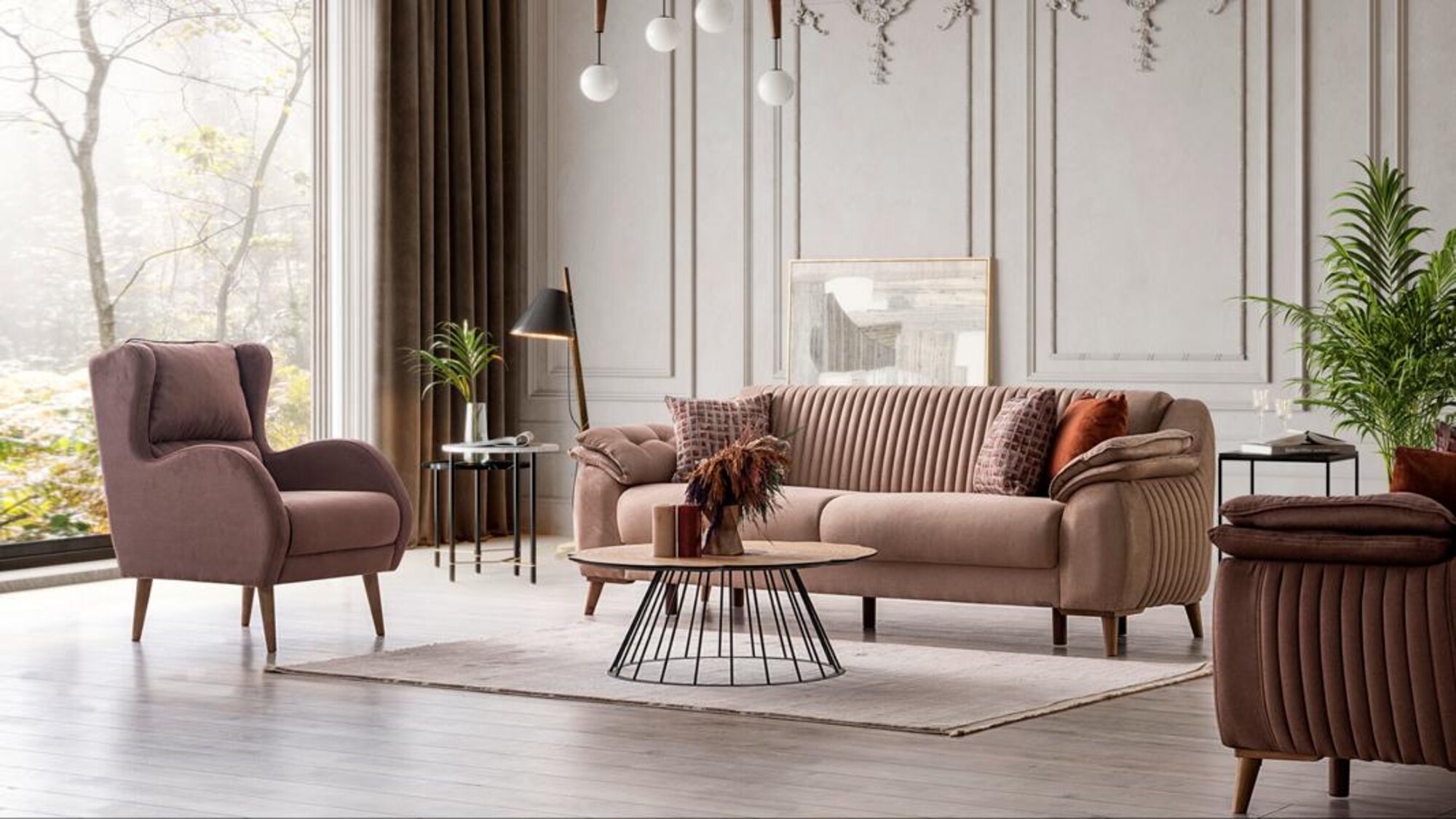 Gemütliche 3+1 Sofagarnitur Elegantes Design & Höchster Komfort für Ihr Zuhause