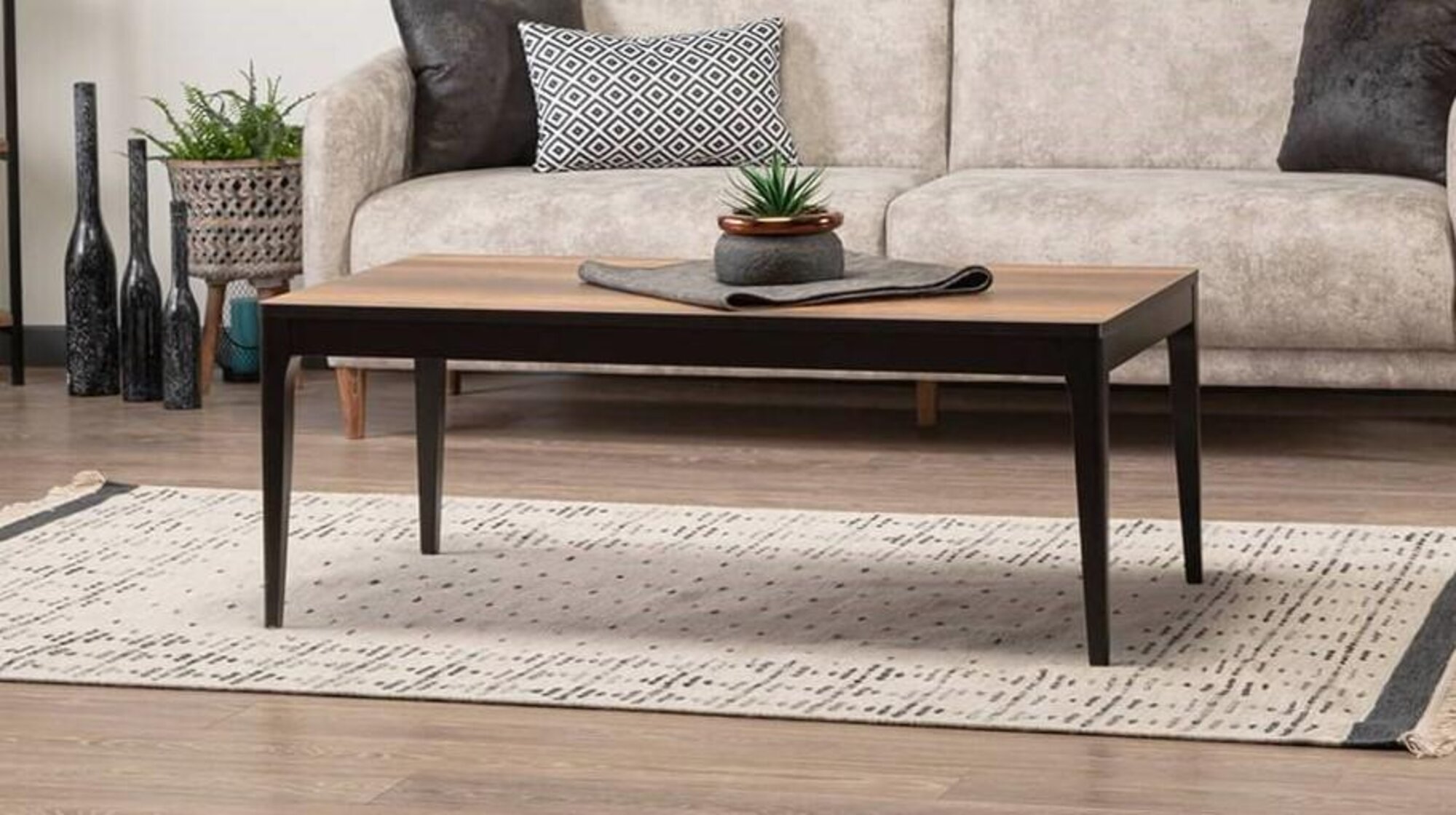 Sofatisch Couchtisch Beistelltisch Wohnzimmertisch Holztisch Tisch 120x70