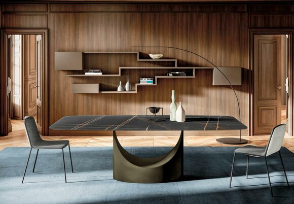 Moderner Esstisch Tisch Tische Esszimmer Luxus Möbel Design Stein Küche Sofort