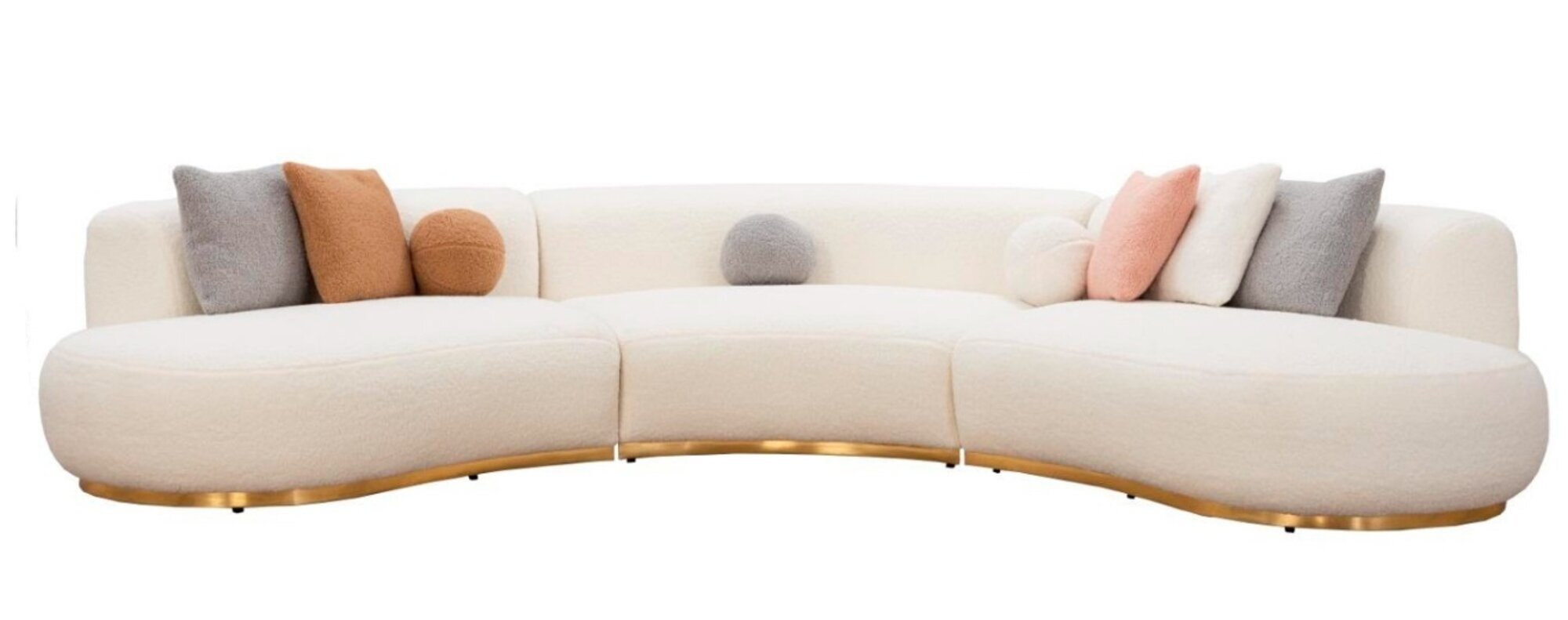 Wohnlandschaft xxl sofa Large corner sofa Fabric sofa Sofort
