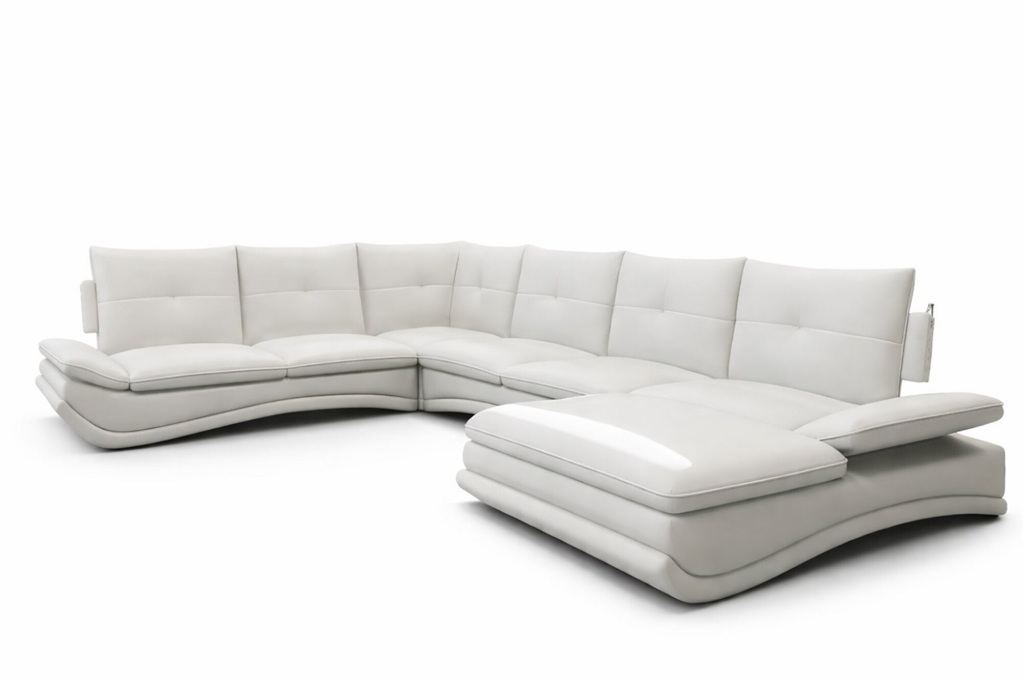 Ledersofa XXL U Form Wohnzimmer Couch Sofa Big Ledercouch Sofas Ecksofa Sofort