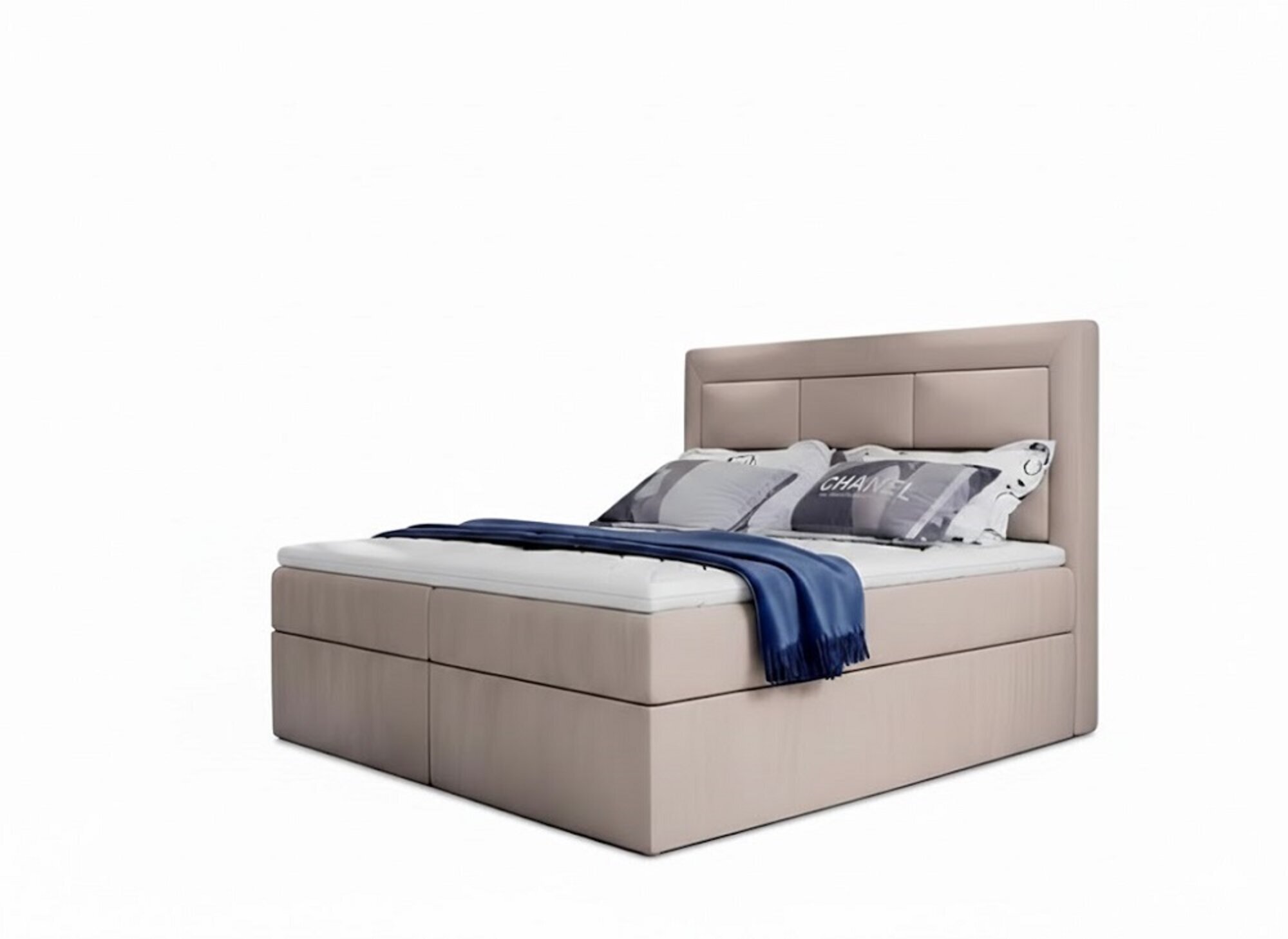 Polsterbett Betten Bett Polster Designer Hotel Doppel Luxus Design 180x200cm Neu Sofort