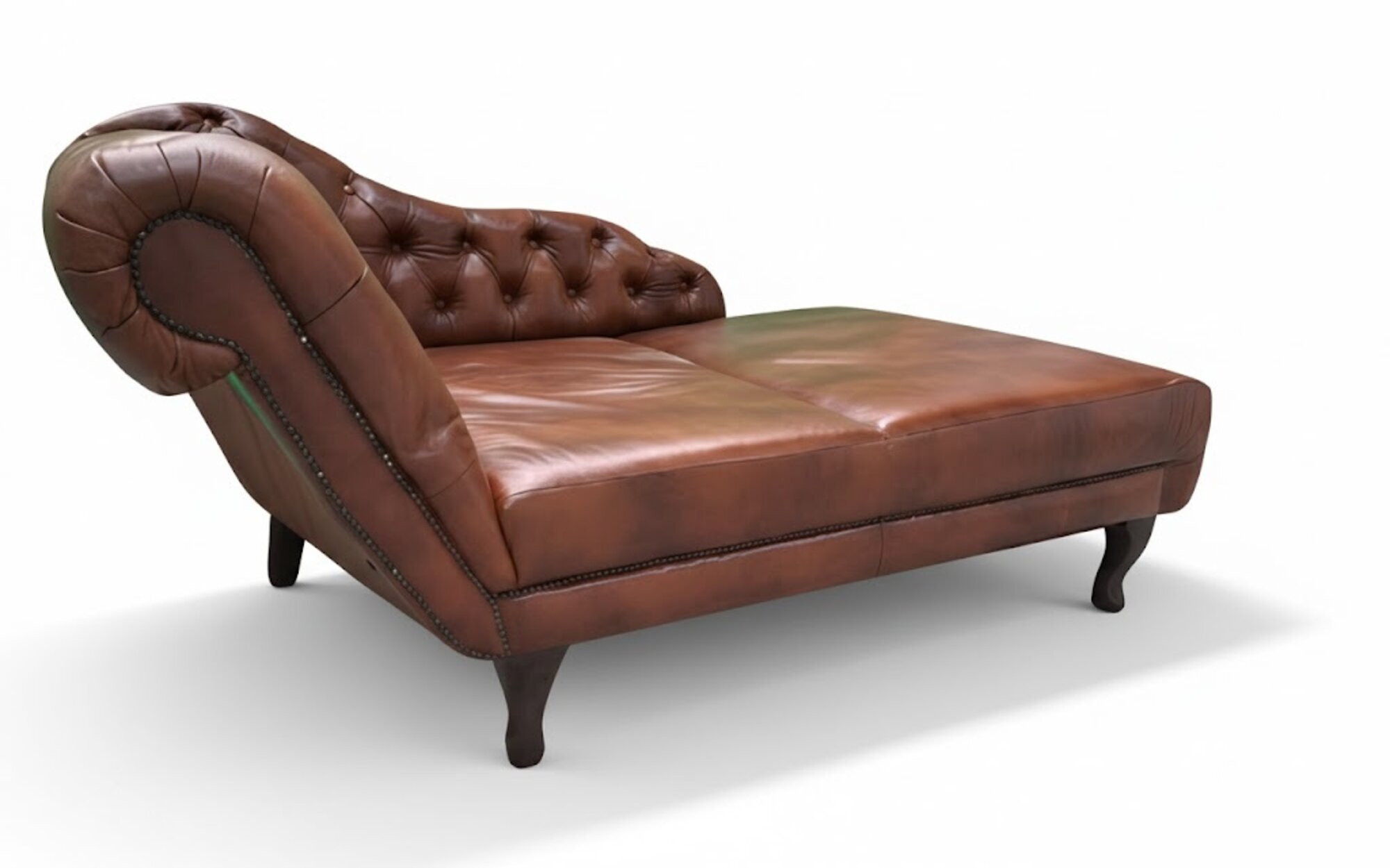 Chaiselongues Chesterfield Liege Chaise Leder Textil Stoff Sofa Relax Sofort