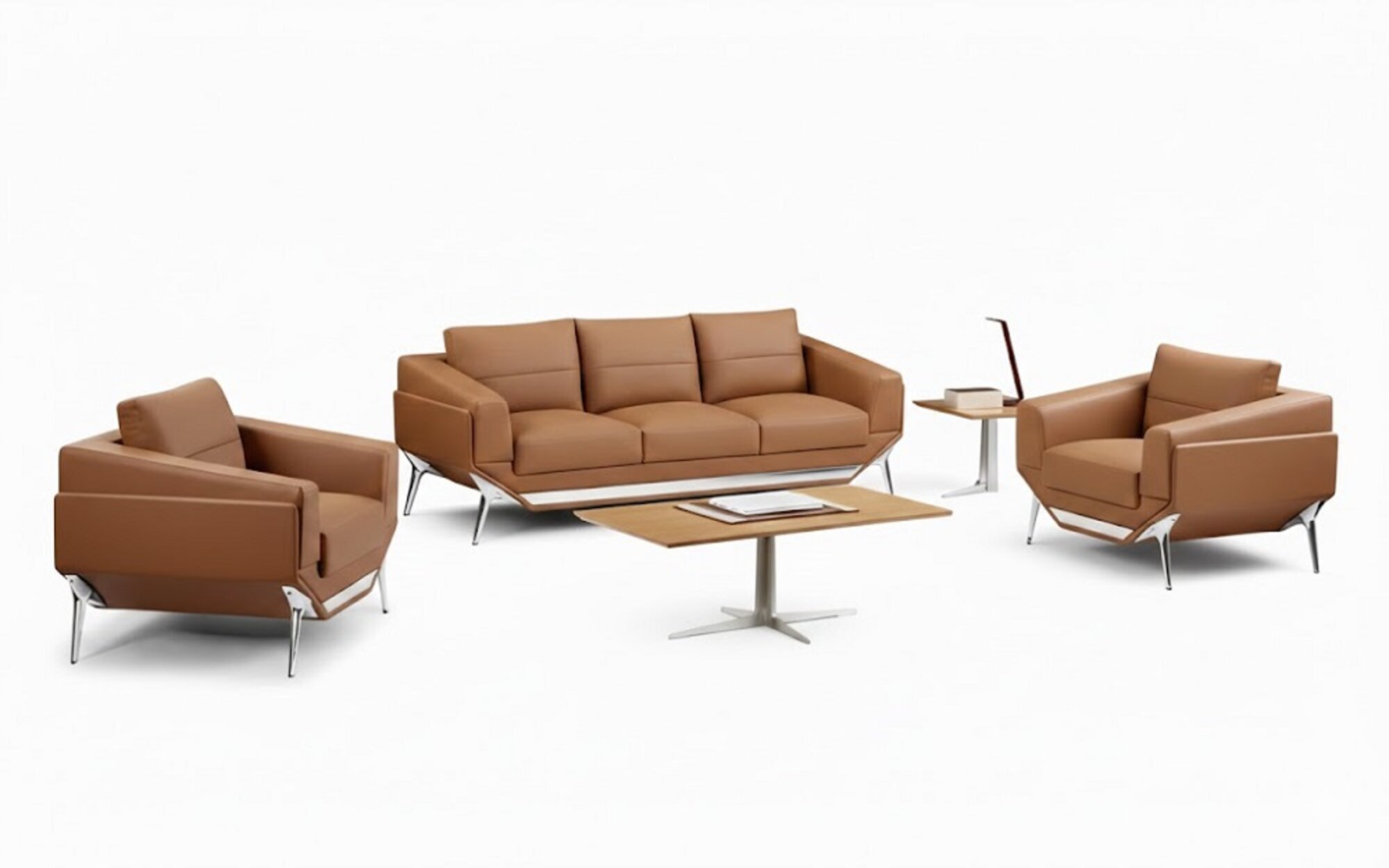 Büromöbel-Set Büro Einrichtung Möbel Sitzgarnitur Couch Sofa Couchen 3+1+1 Sofort