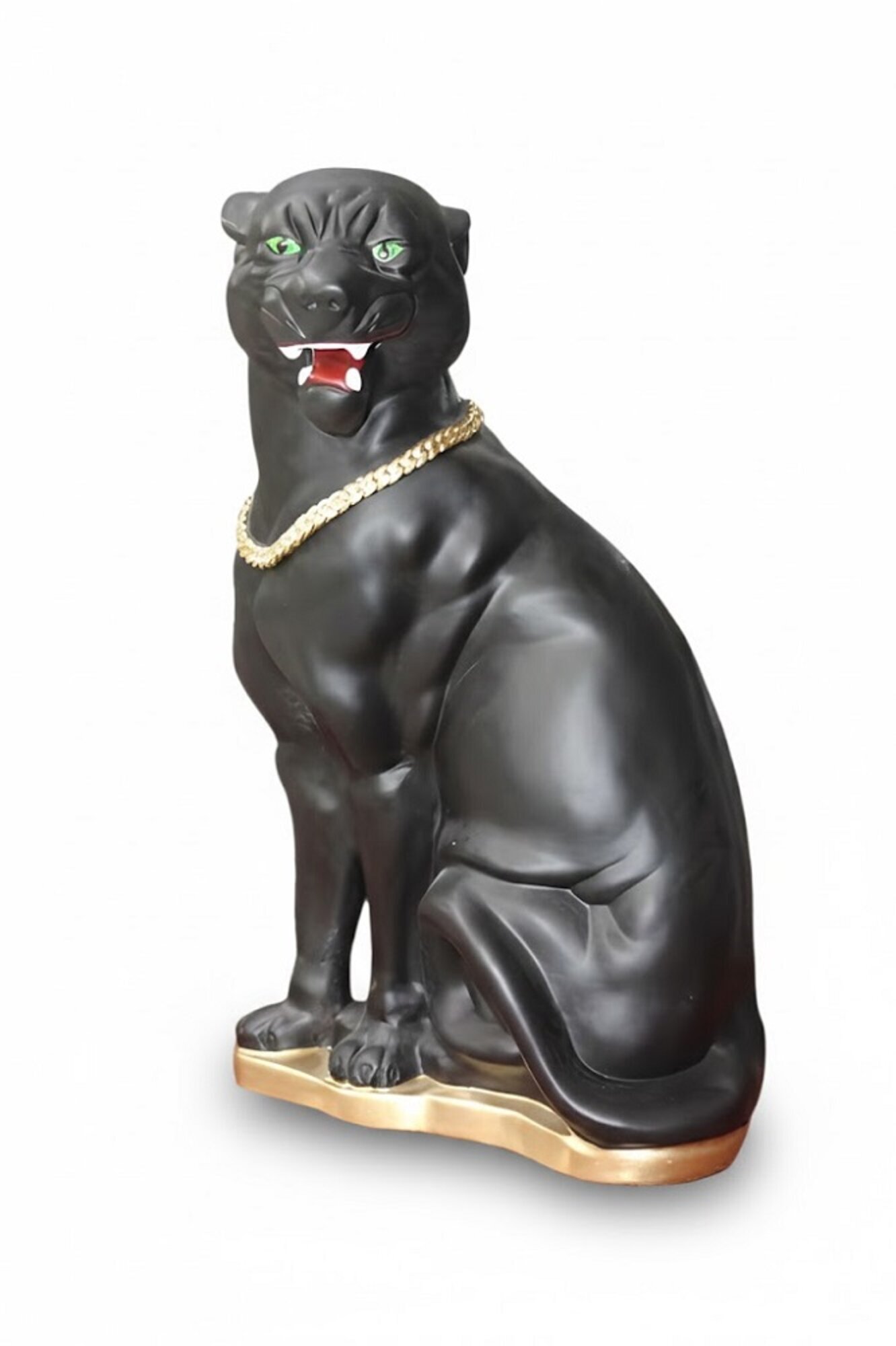 Design Panther Figur Garten Statue Skulptur Figuren Skulpturen Dekoration Sofort