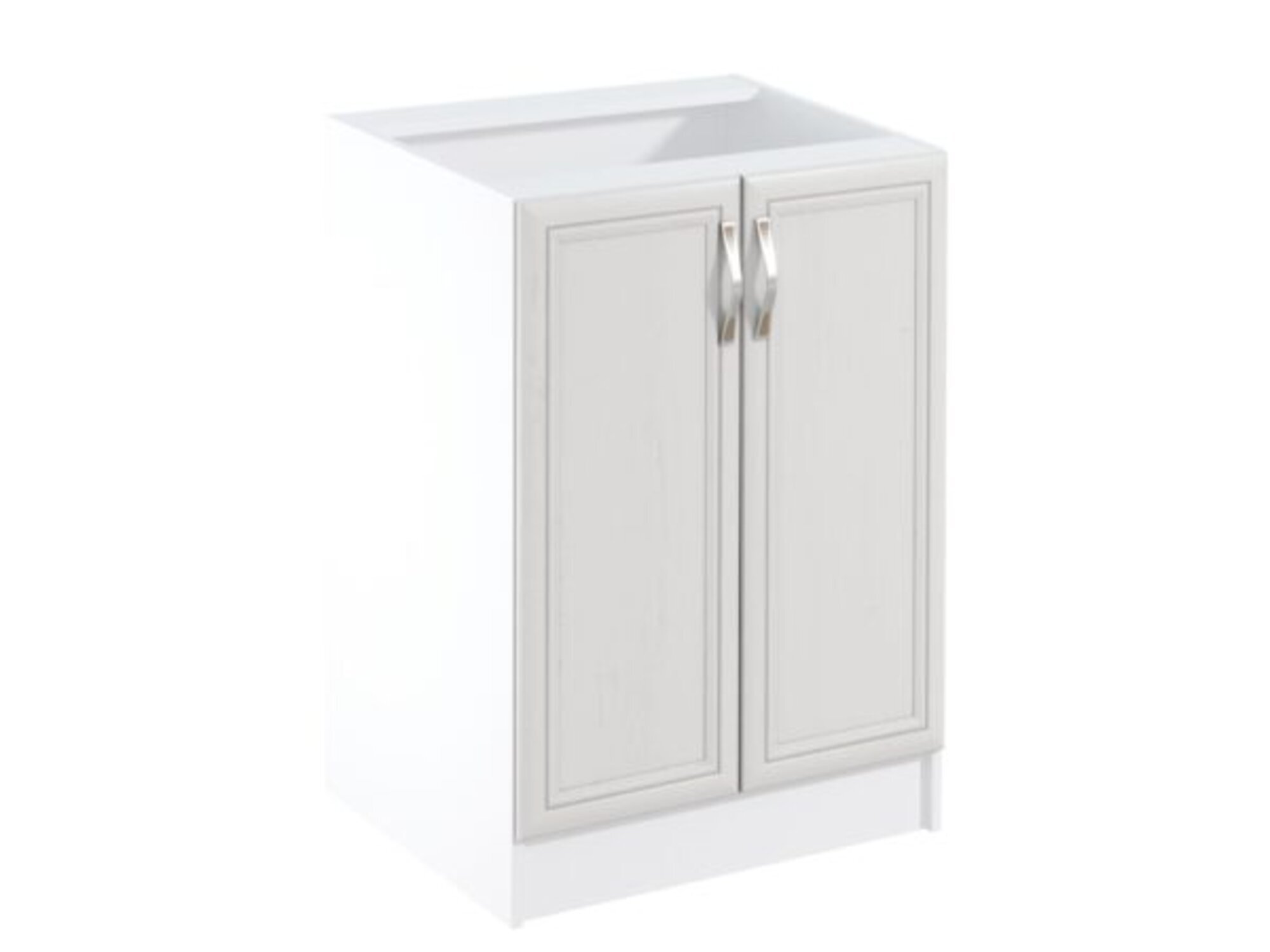 Unterschrank Basis-Unterschrank Schrank mit Einlegeboden Doppeltüriger