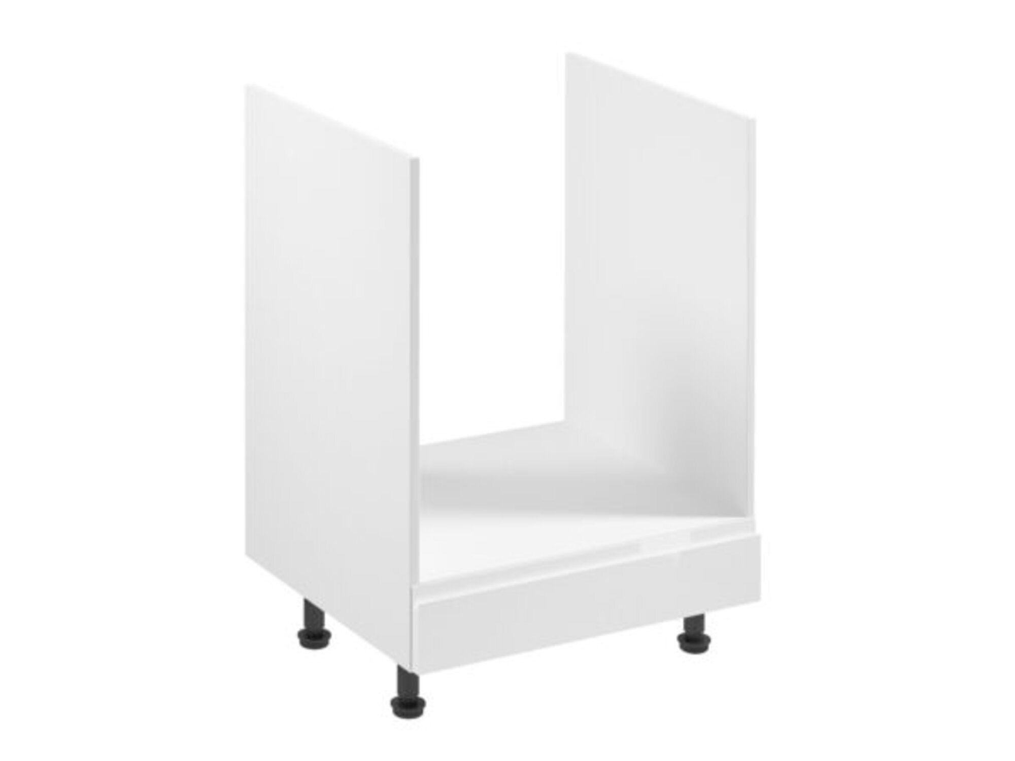 Unterschrank mit Sockelschublade Schrankmodul Küchenschrank Hochglanz