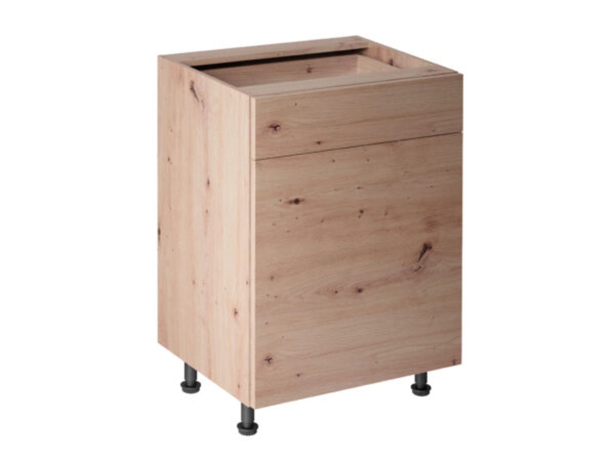 Küchenunterschrank mit Schublade und Einlegeböden Unterschrankmodul Küche