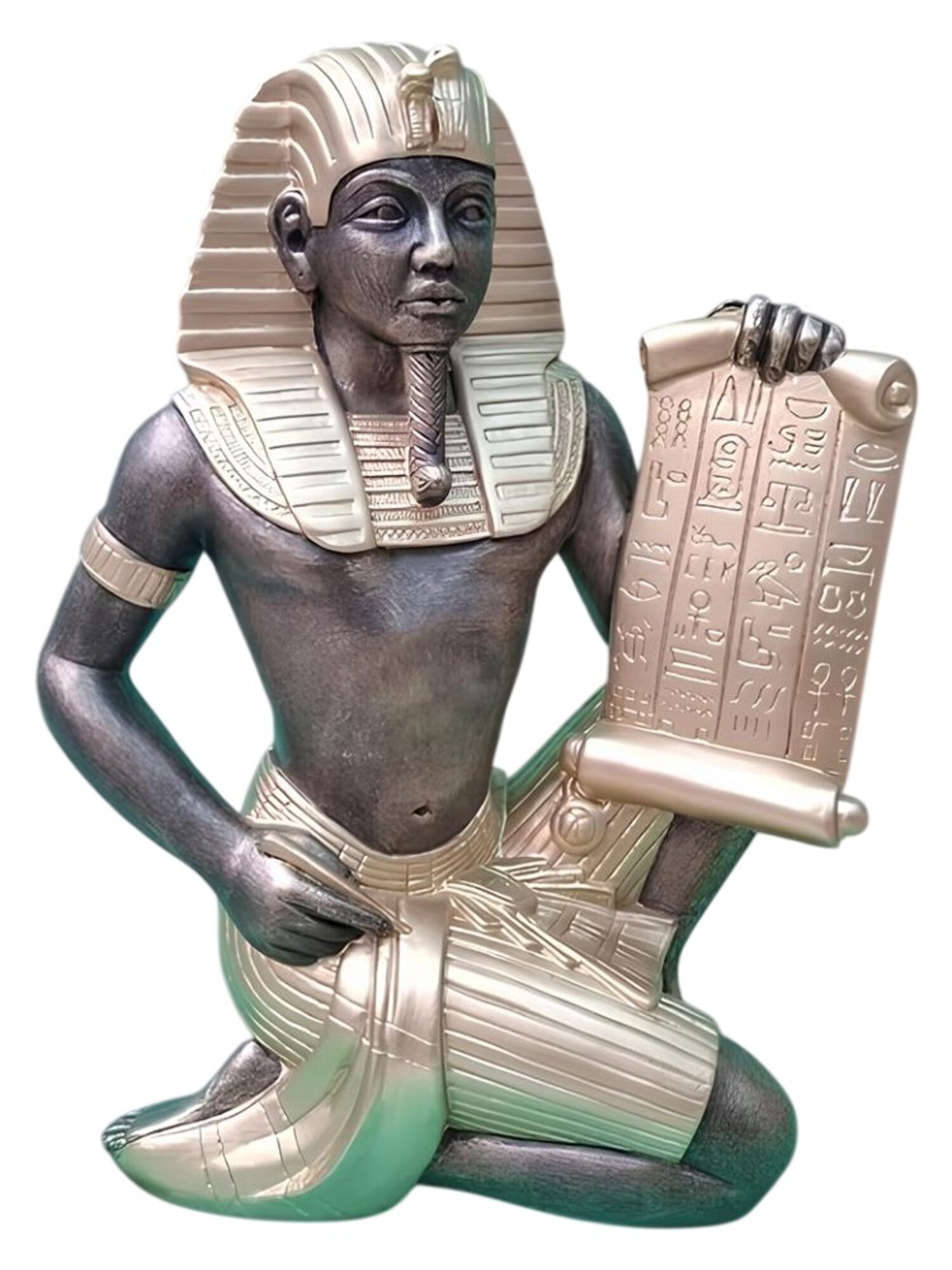 Ägyptische Figur Skulpturen Dekoration hieroglyphen Deko Sofort