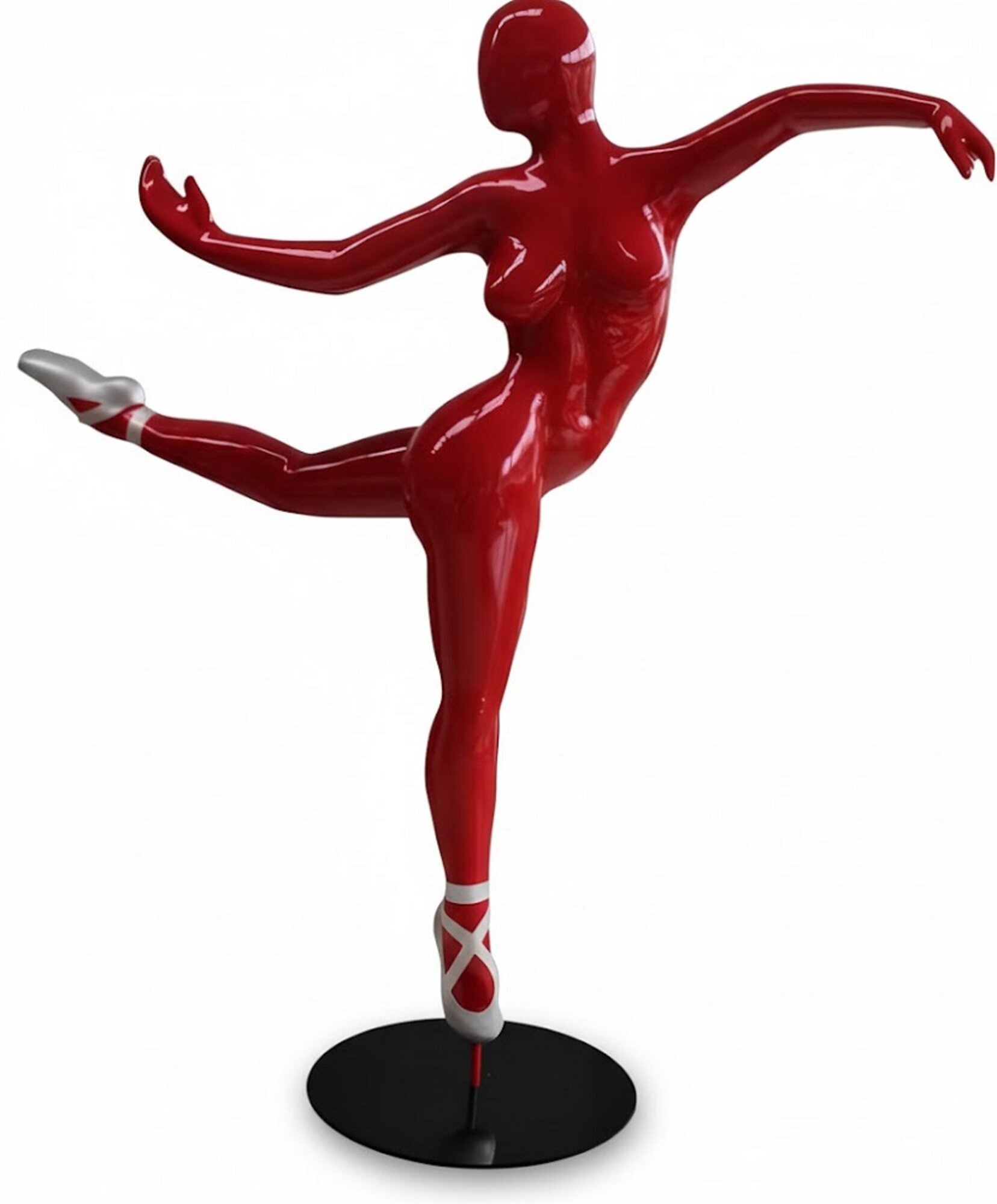 Designer Figuren Ballerinas Skulpturen Moderne Skulptur Frau Dekoration Sofort