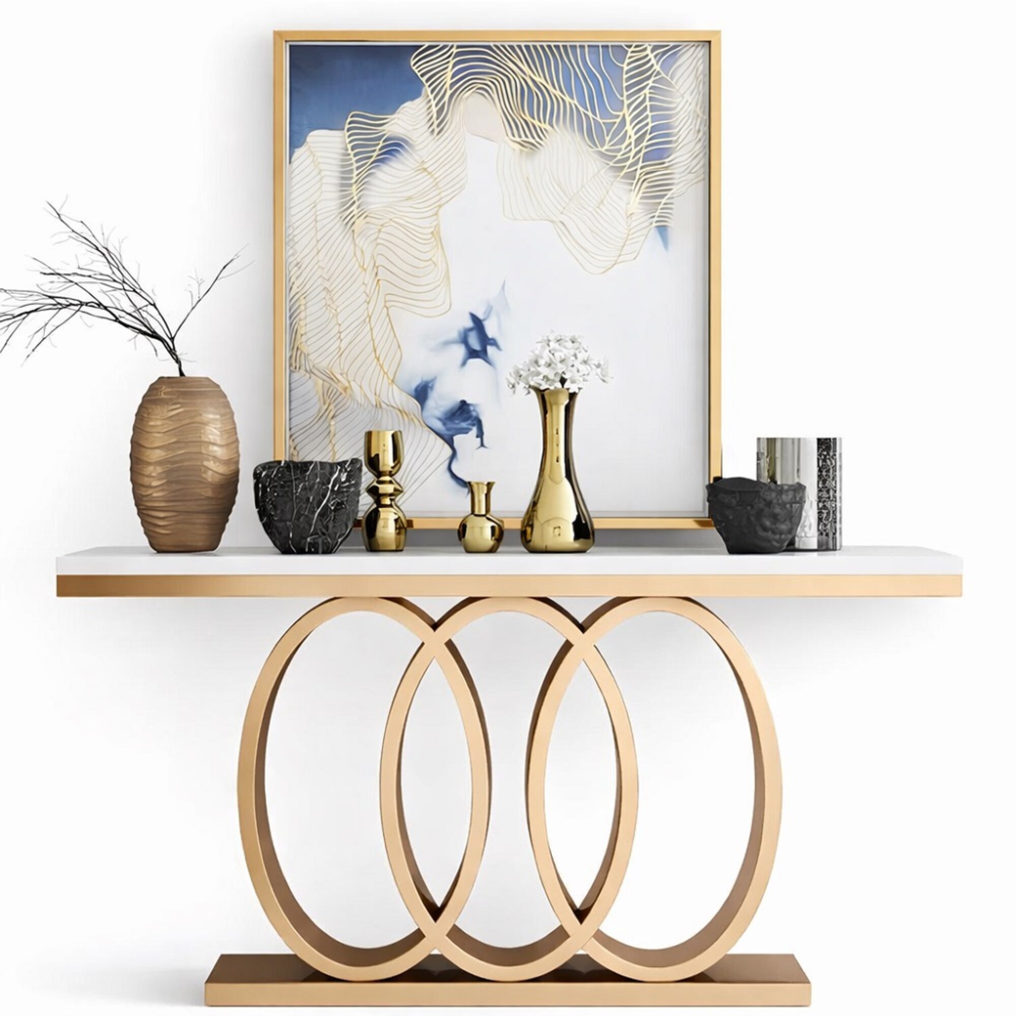 Konsolentisch Wandtisch Beistelltisch Konsole Tischkonsole Tisch Wand SOFORT