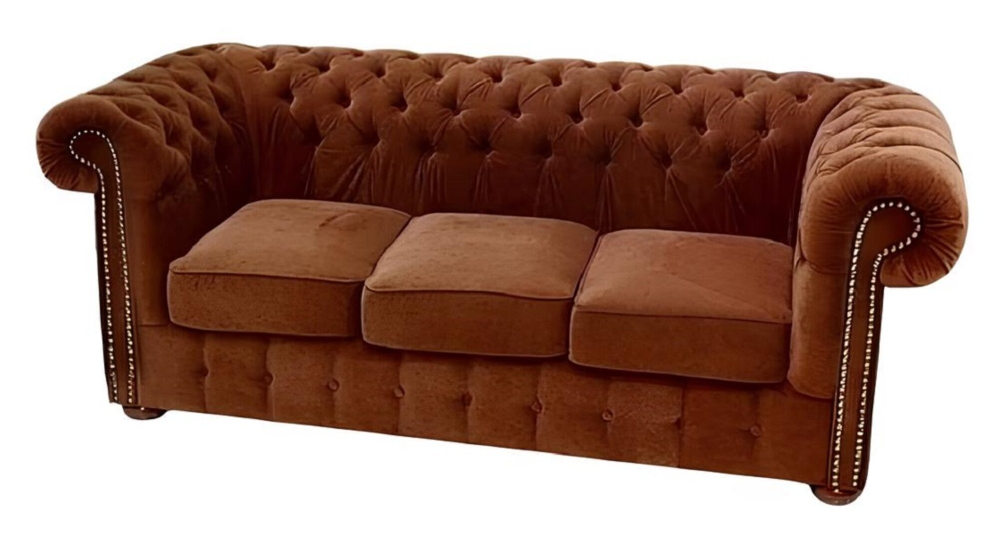 Sofa 3 Sitzer Chesterfield Couch Polster Wohnzimmer Sofas Design Sofort