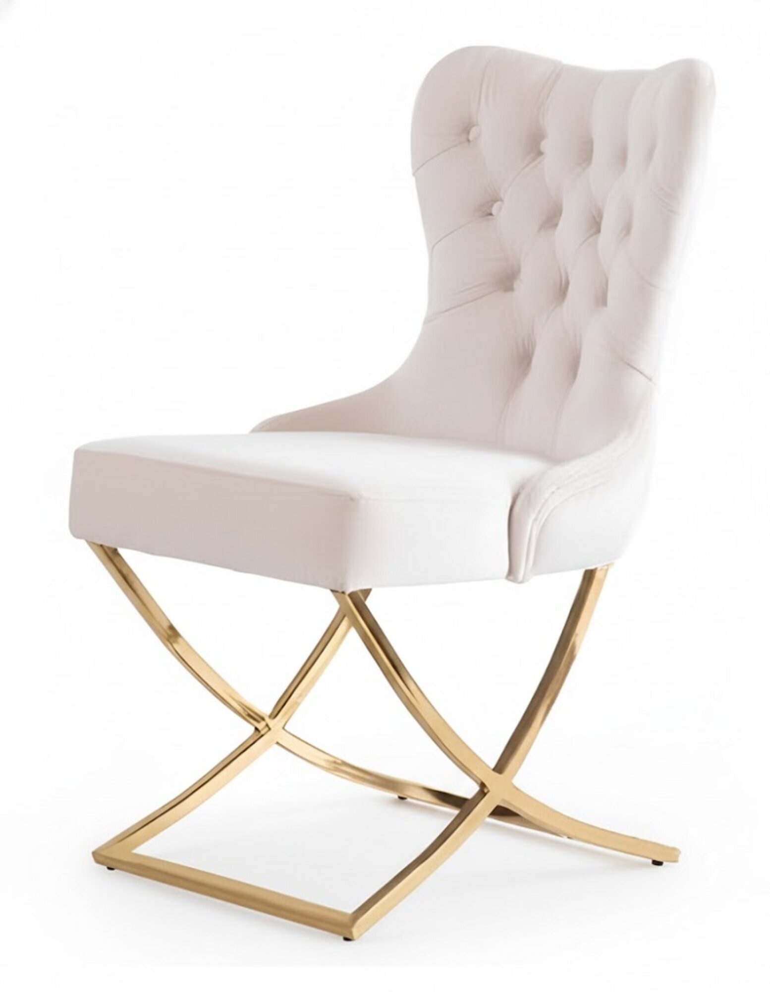 Esszimmer Stuhl 1 Sitzer Sessel Edelstahl Luxus Modern Möbel Design Sofort