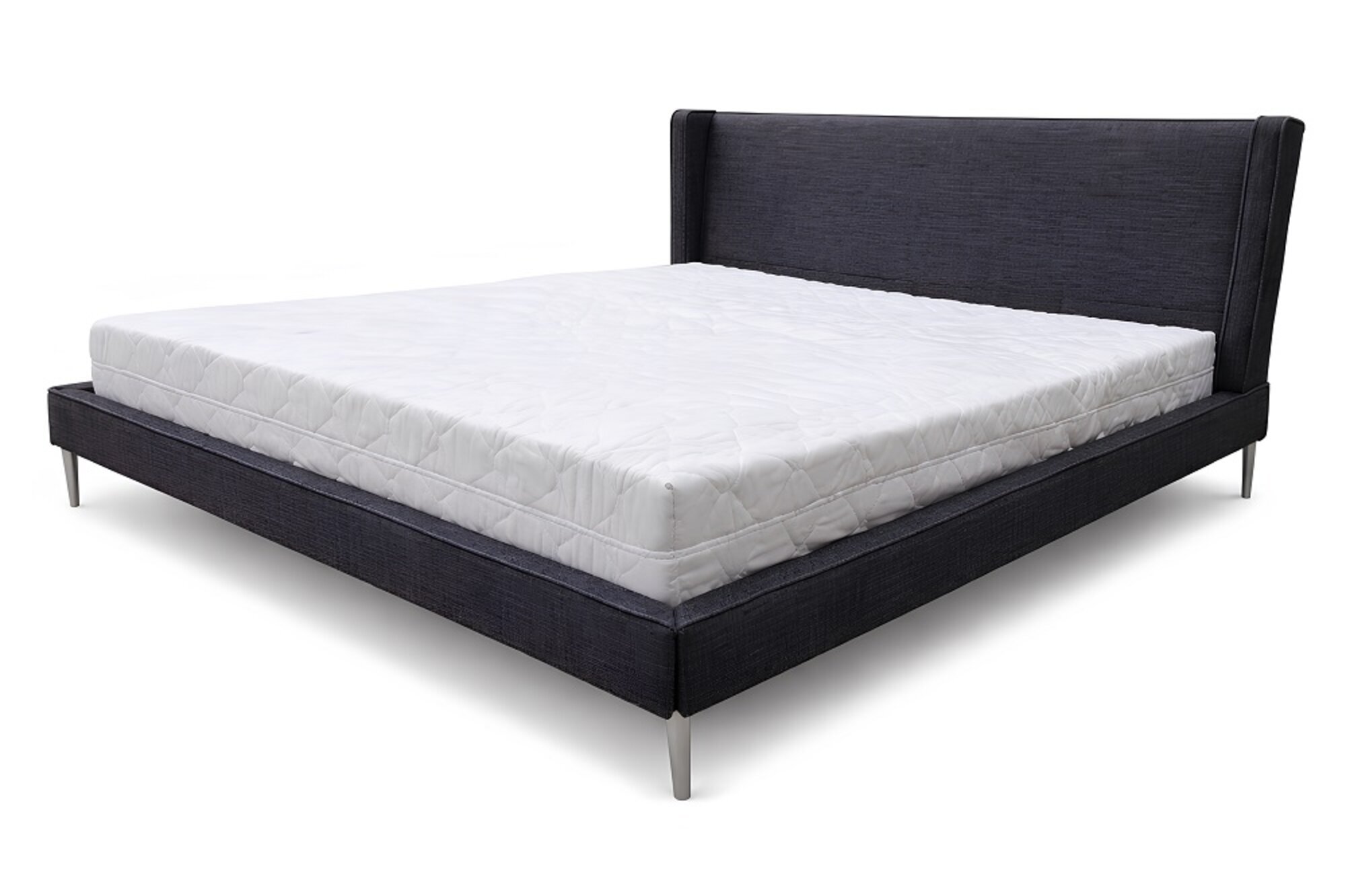 Bett Polsterbett Luxus Doppel Schlafzimmer Holz Betten Textil Designer Sofort